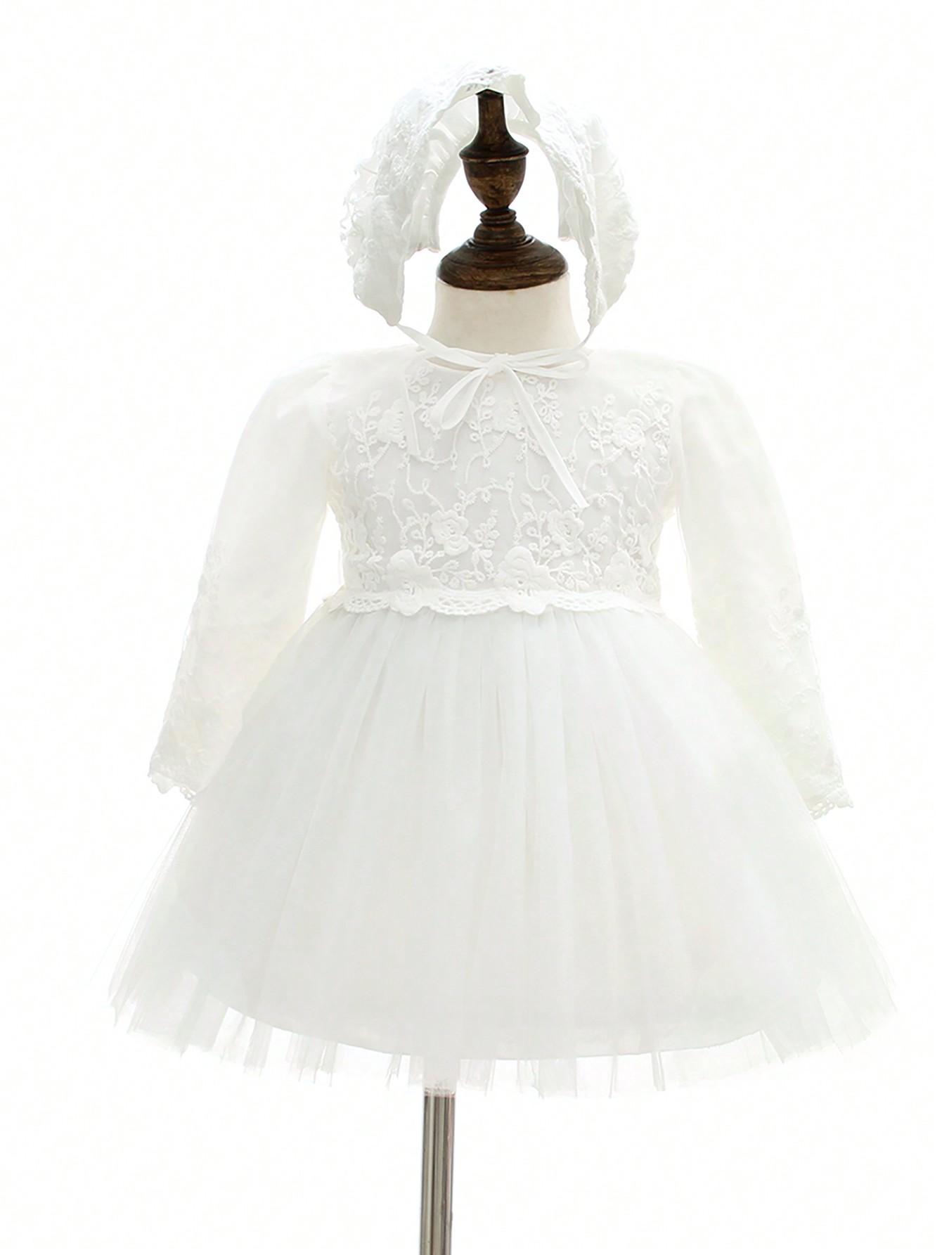 SHEIN BIAŁA SUKIENKA TIUL CZAPKA S06__68