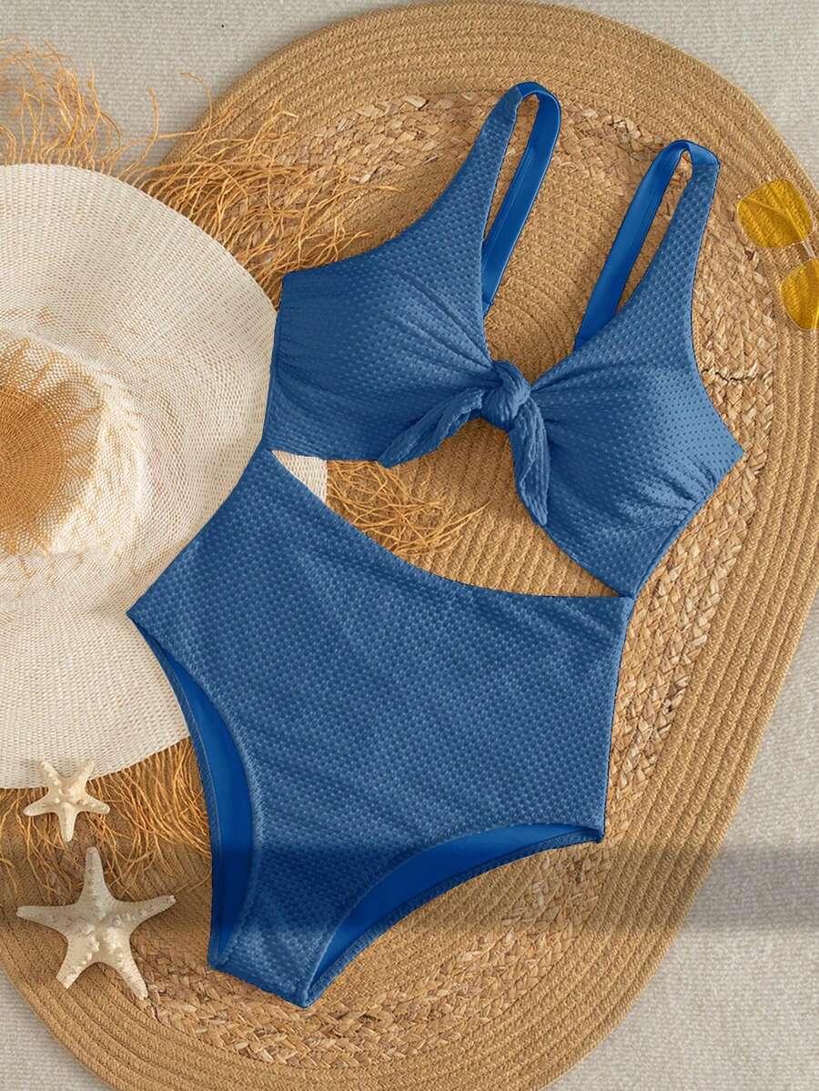 SHEIN JEDNOCZĘŚCIOWY STRÓJ KĄPIELOWY S09__S