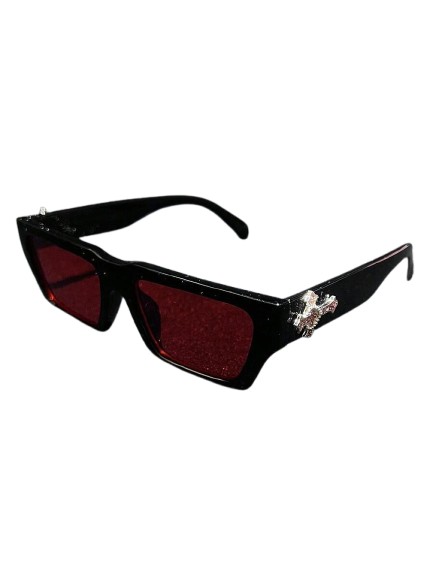 SHEIN CZARNE OKULARY PRZECIWSŁONECZNE S07