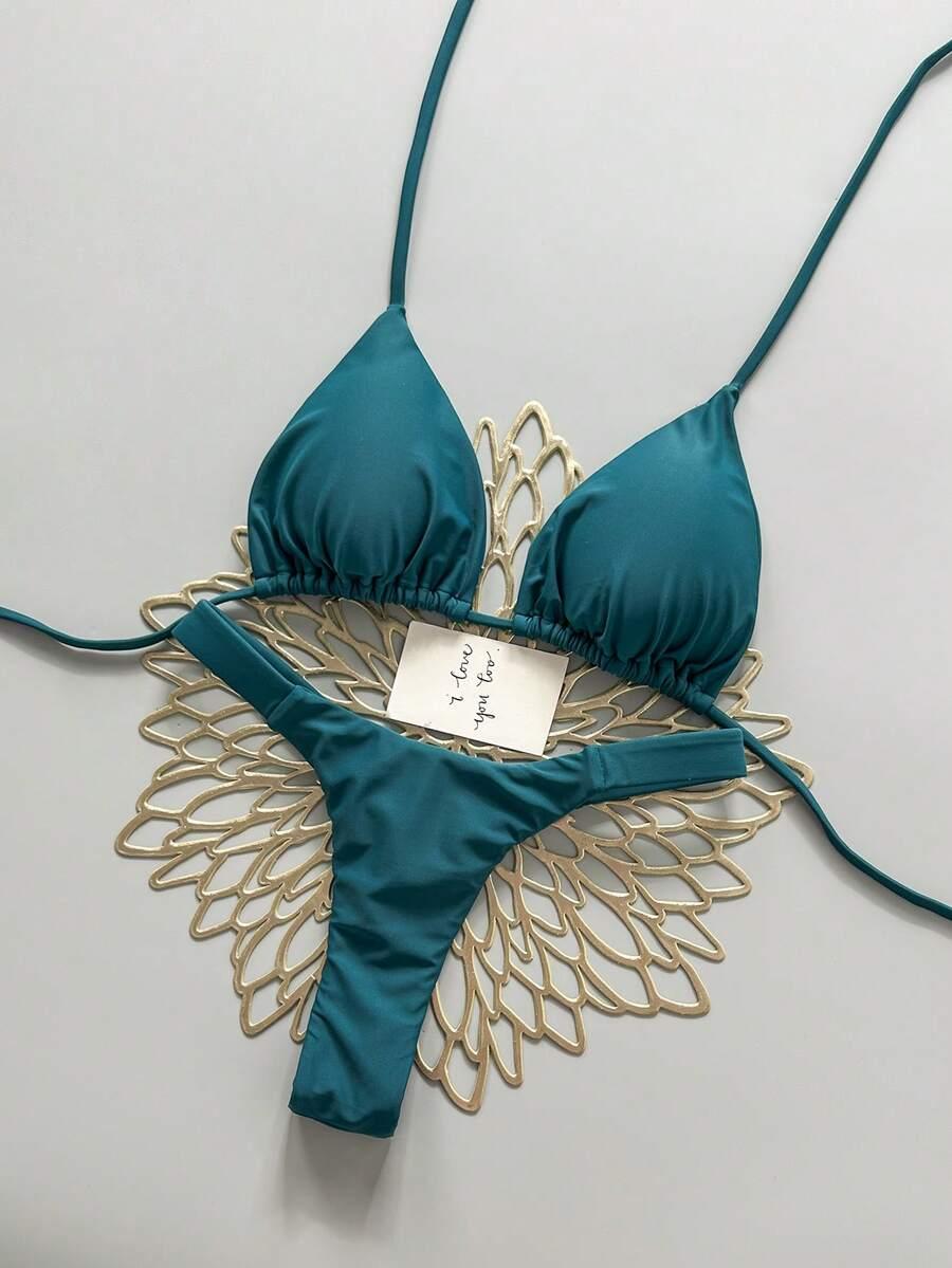 SHEIN DWUCZĘŚCIOWY STRÓJ KĄPIELOWY S09__XS