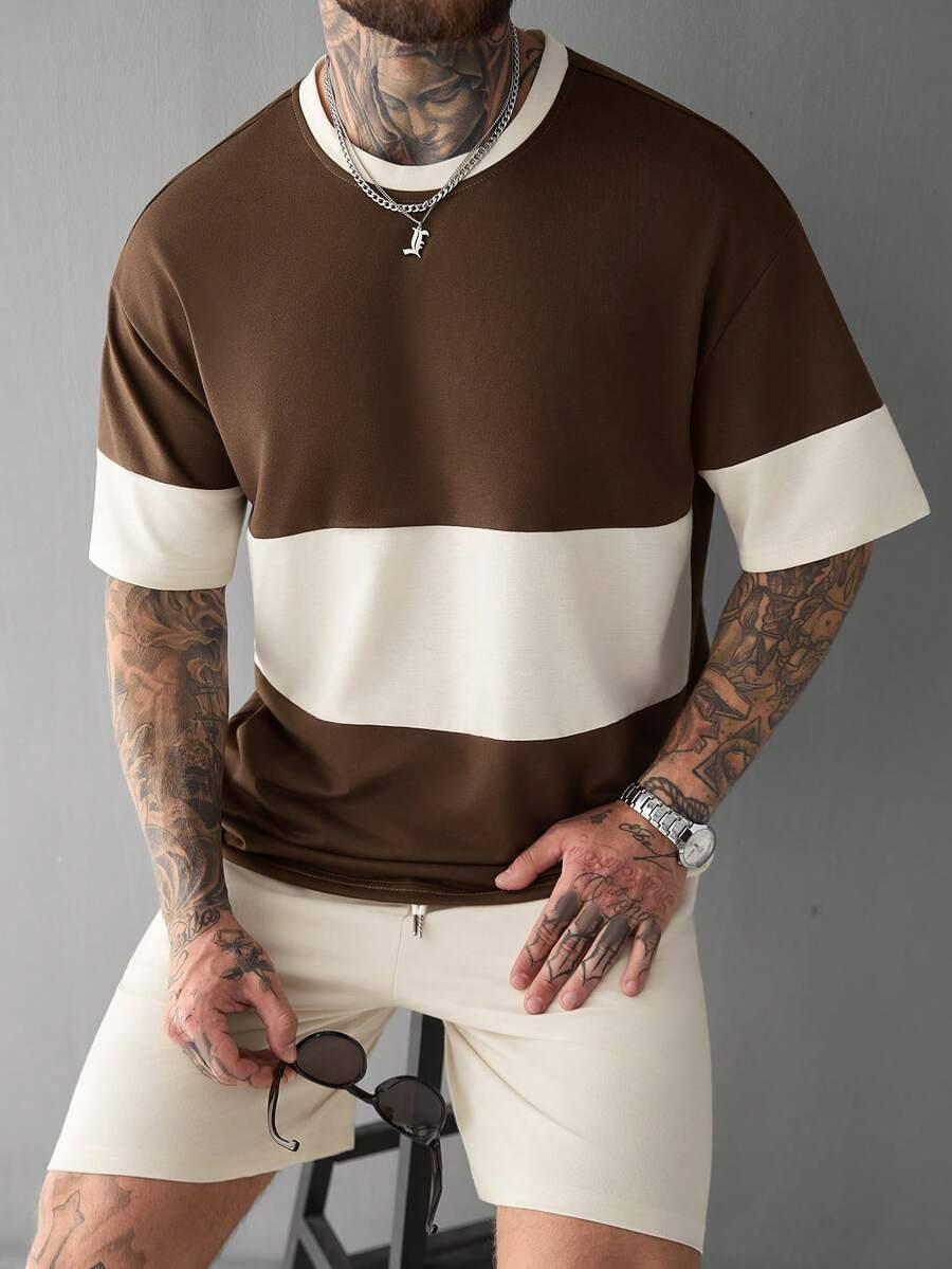 MANFINITY T-SHIRT SPODENKI KOMPLET S06__S