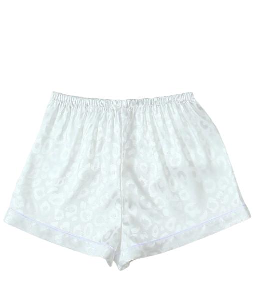 SHEIN BIAŁY DÓŁ OD PIŻAMY ANIMAL PRINT PK01__XS