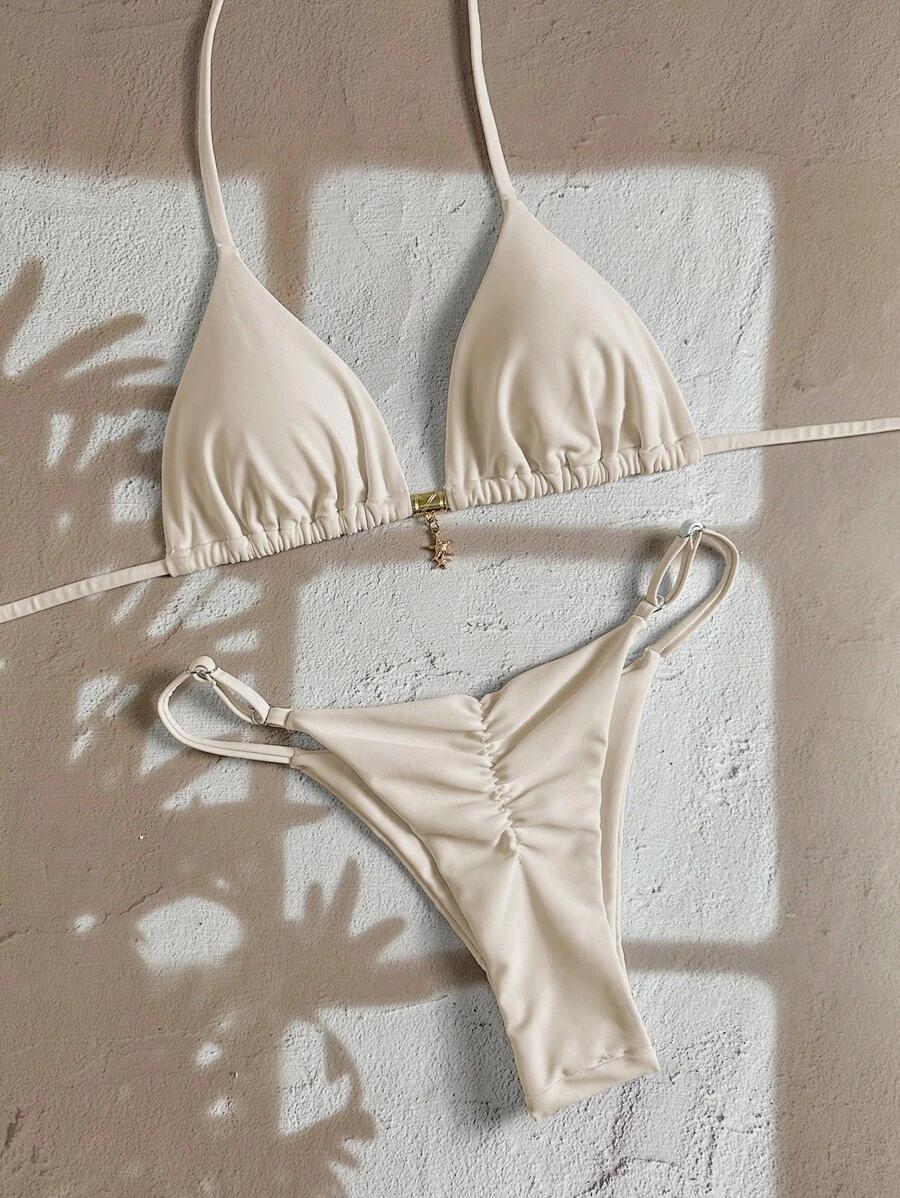 SHEIN DWUCZĘŚCIOWY STRÓJ KĄPIELOWY S09__XS