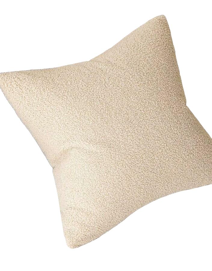 SHEIN BEŻOWA POSZEWKA NA PODUSZKĘ S07__50X50