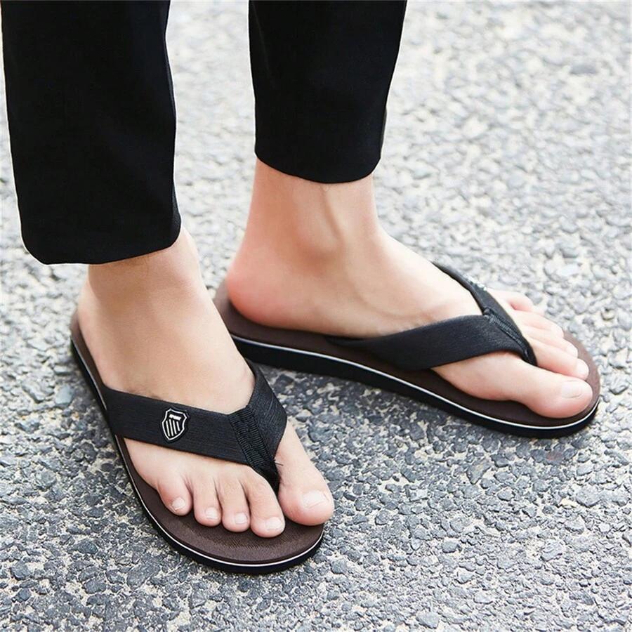 SHEIN CZARNE KLAPKI JAPONKI ZDOBIENIE S06__45