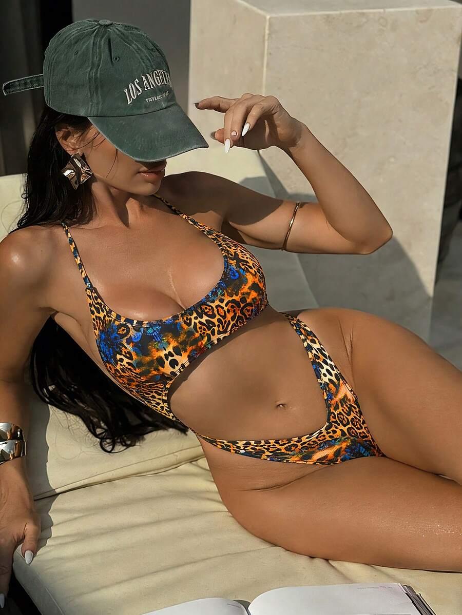 SWIM SXY JEDNOCZĘŚCIOWY STRÓJ KĄPIELOWY ANIMAL PRINT S09__S