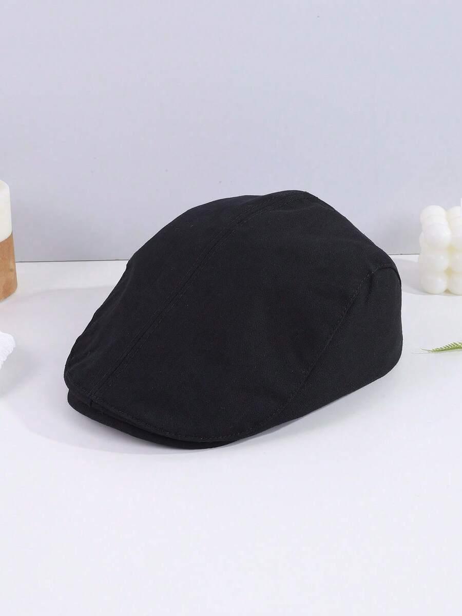 SHEIN CZARNA CZAPKA Z DASZKIEM S07__56