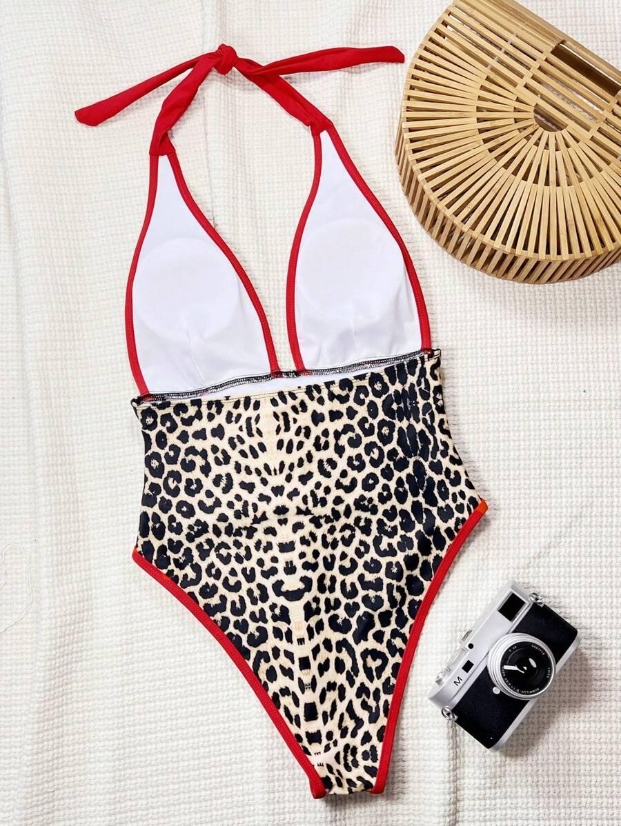 SWIM SXY JEDNOCZĘŚCIOWY STRÓJ KĄPIELOWY ANIMAL PRINT S09__M