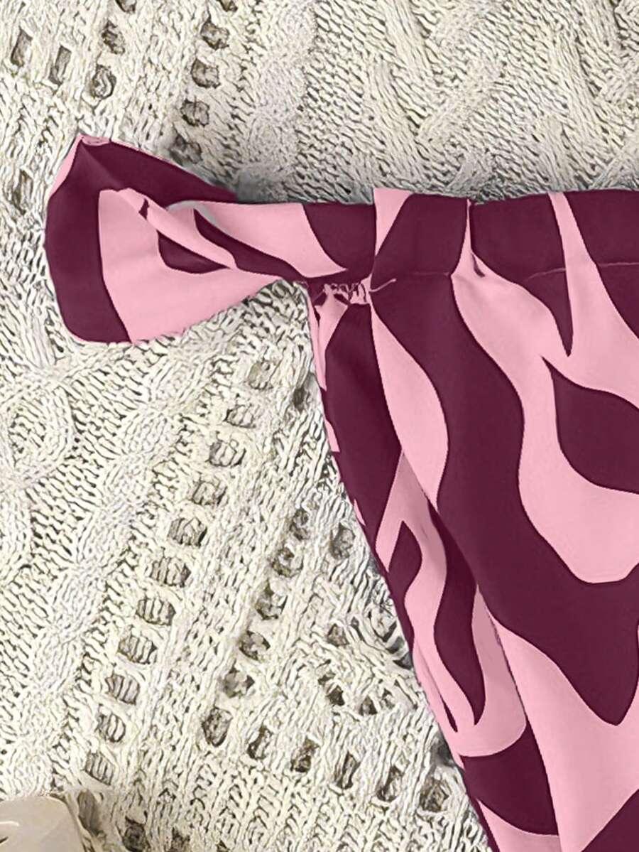 SHEIN DWUCZĘŚCIOWY STRÓJ KĄPIELOWY S06__XS