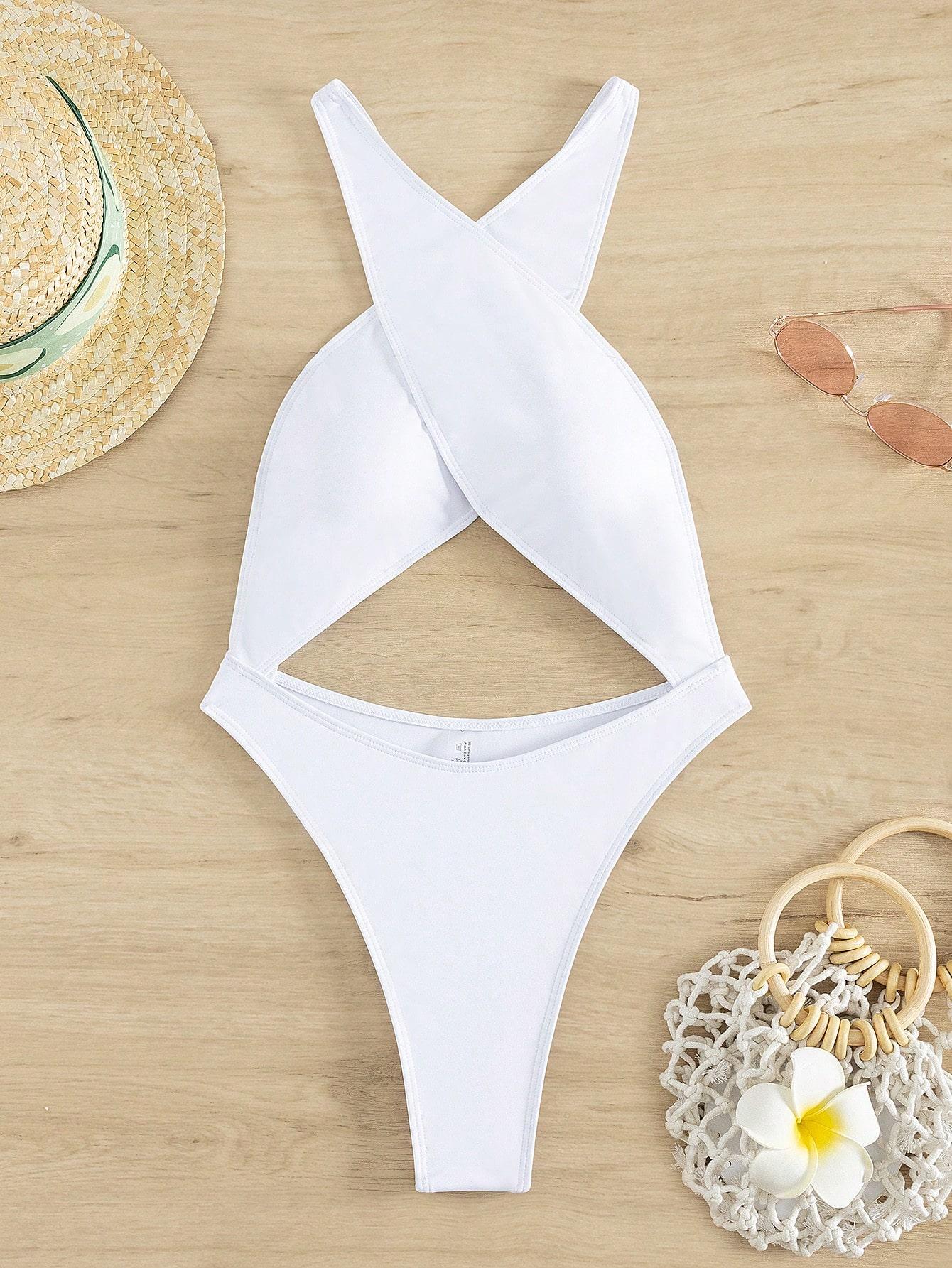 SHEIN JEDNOCZĘŚCIOWY STRÓJ KĄPIELOWY S09__XL