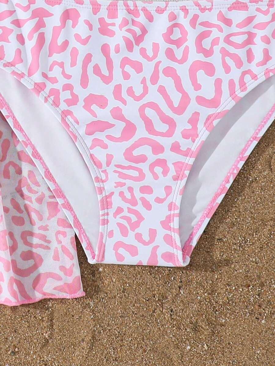 SHEIN 3-CZĘŚCIOWY STRÓJ KĄPIELOWY S09__146/152