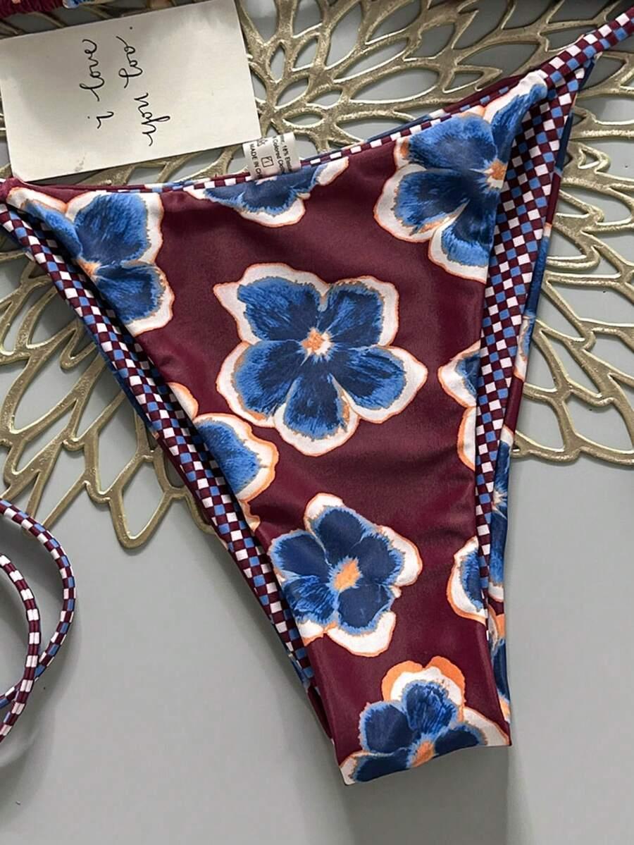 SHEIN DWUCZĘŚCIOWY STRÓJ KĄPIELOWY S09__S