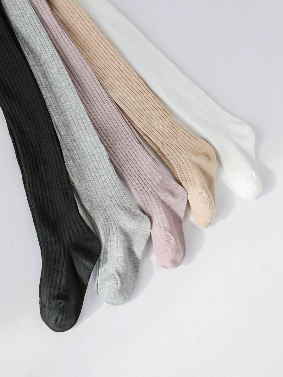 SHEIN RAJSTOPY WZÓR PASKI 5-PACK W01