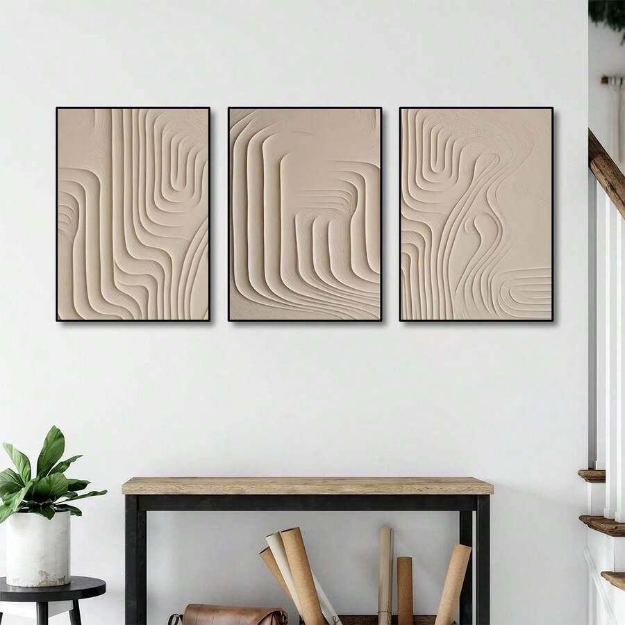 SHEIN PLAKAT NA ŚCIANĘ 3-PACK S07__40X60