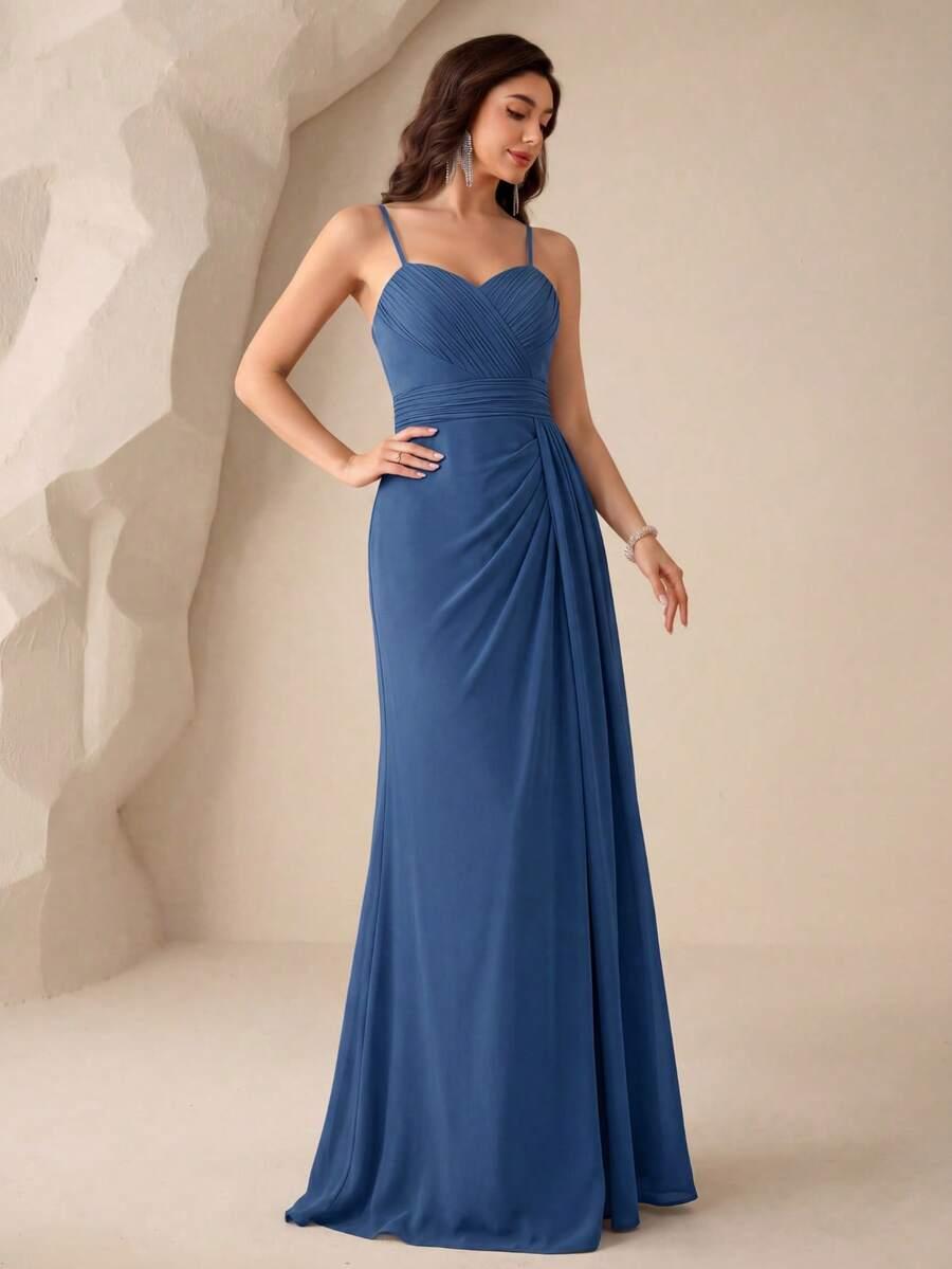 UNITHORSE NIEBIESKA MAXI SUKIENKA S09__L