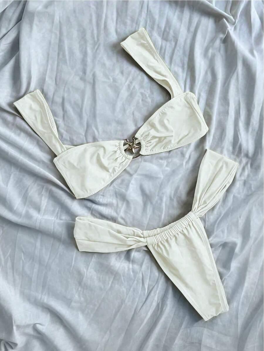 SHEIN DWUCZĘŚCIOWY STRÓJ KĄPIELOWY S09__S