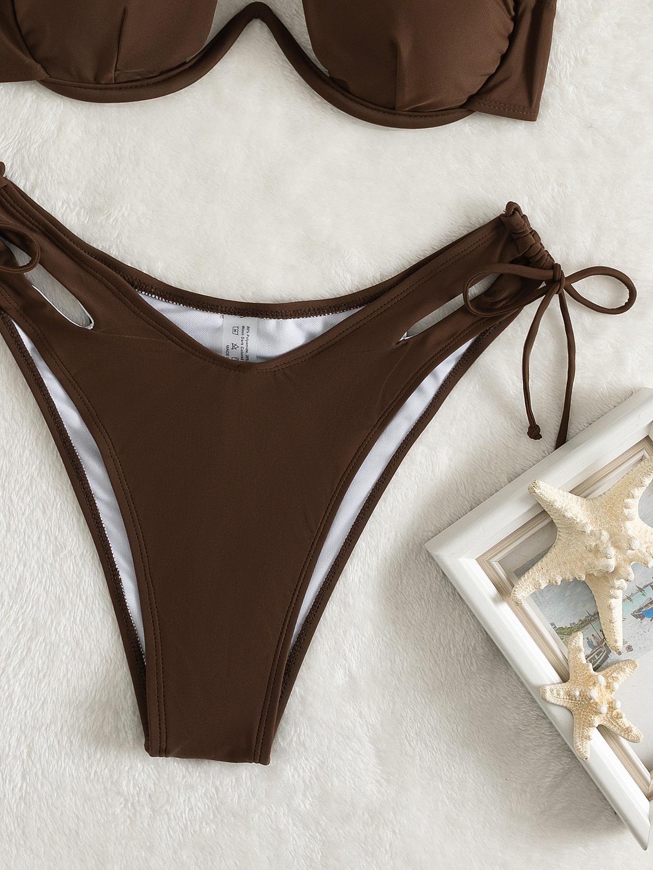 SHEIN DWUCZĘŚCIOWY STRÓJ KĄPIELOWY S09__S