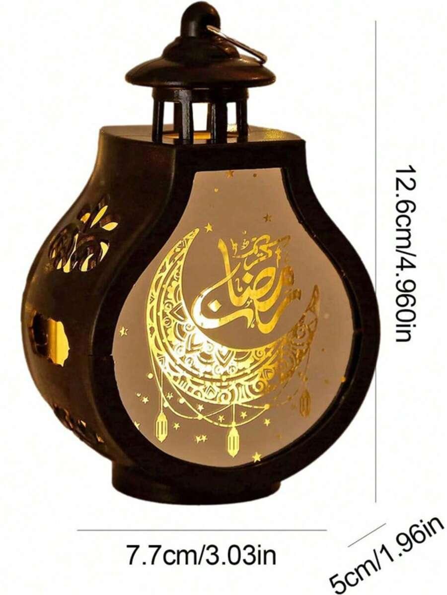 SHEIN LAMPION LED Z ŚWIECĄ NA BATERIE S07