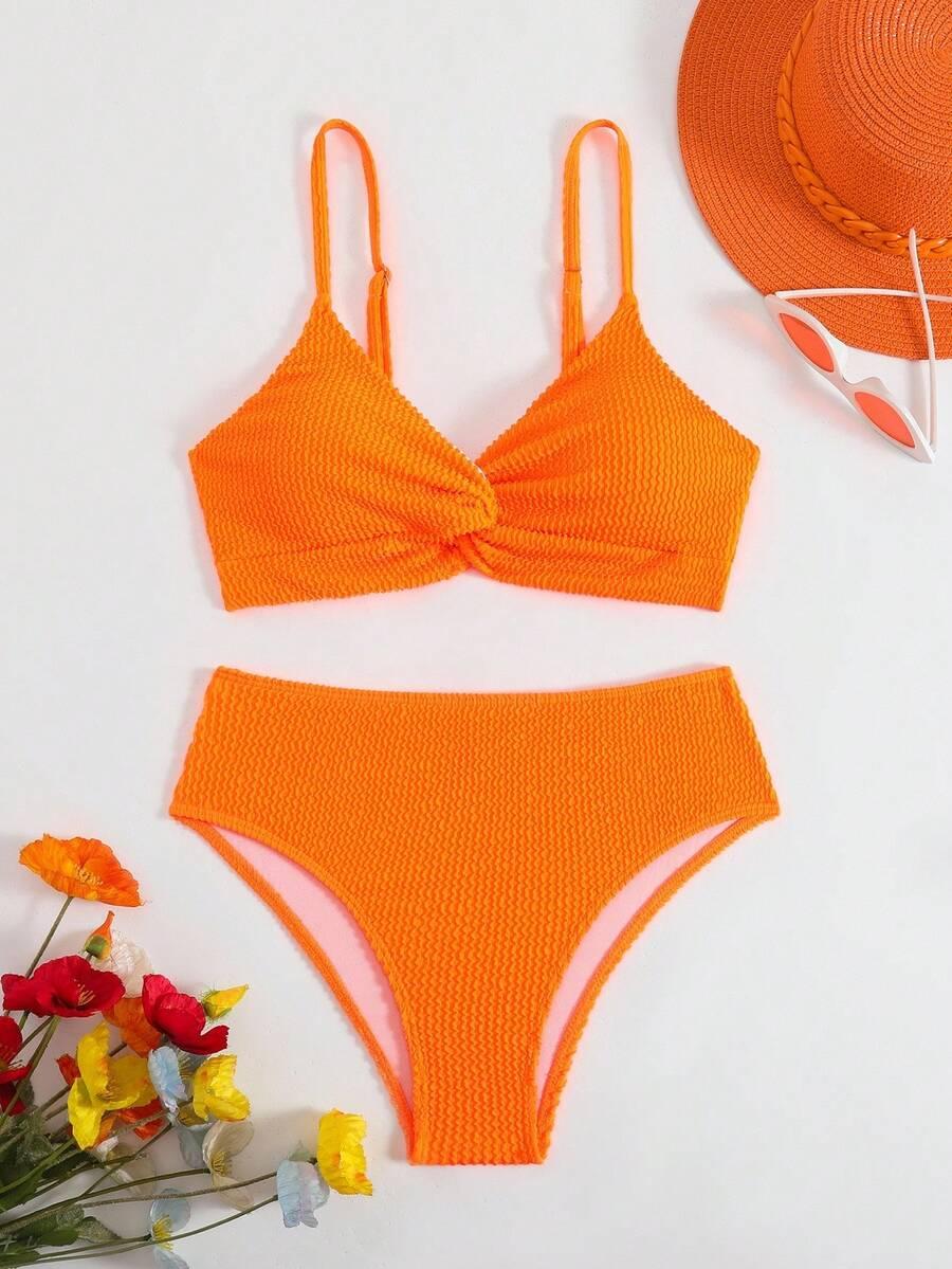 SHEIN DWUCZĘŚCIOWY STRÓJ KĄPIELOWY S09__M