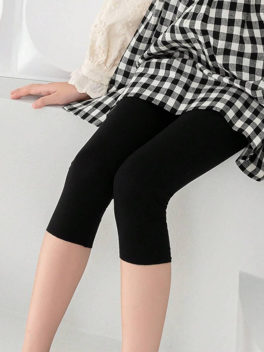 SHEIN LEGGINSY ZA KOLANO 4-PACK S06__128-134