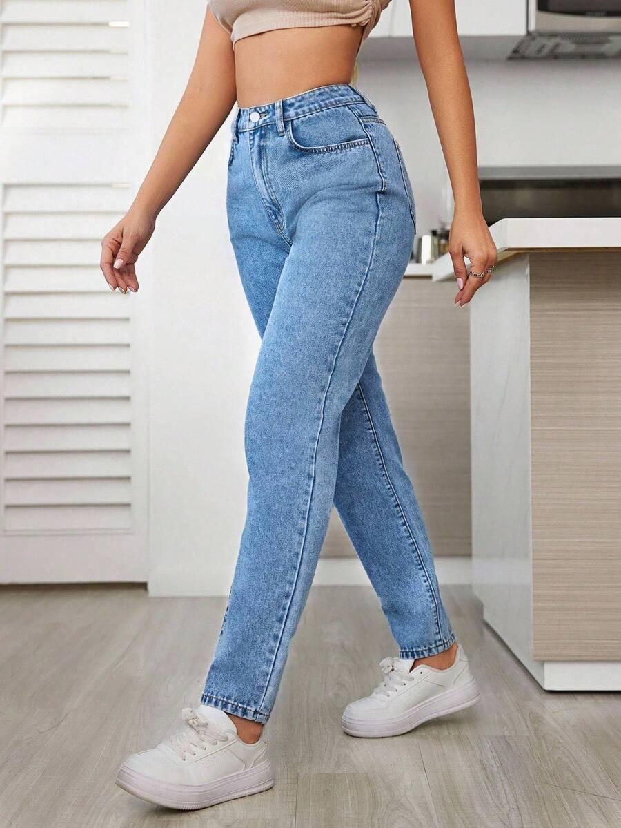 SHEIN SPODNIE JEANS CASUAL S06__M