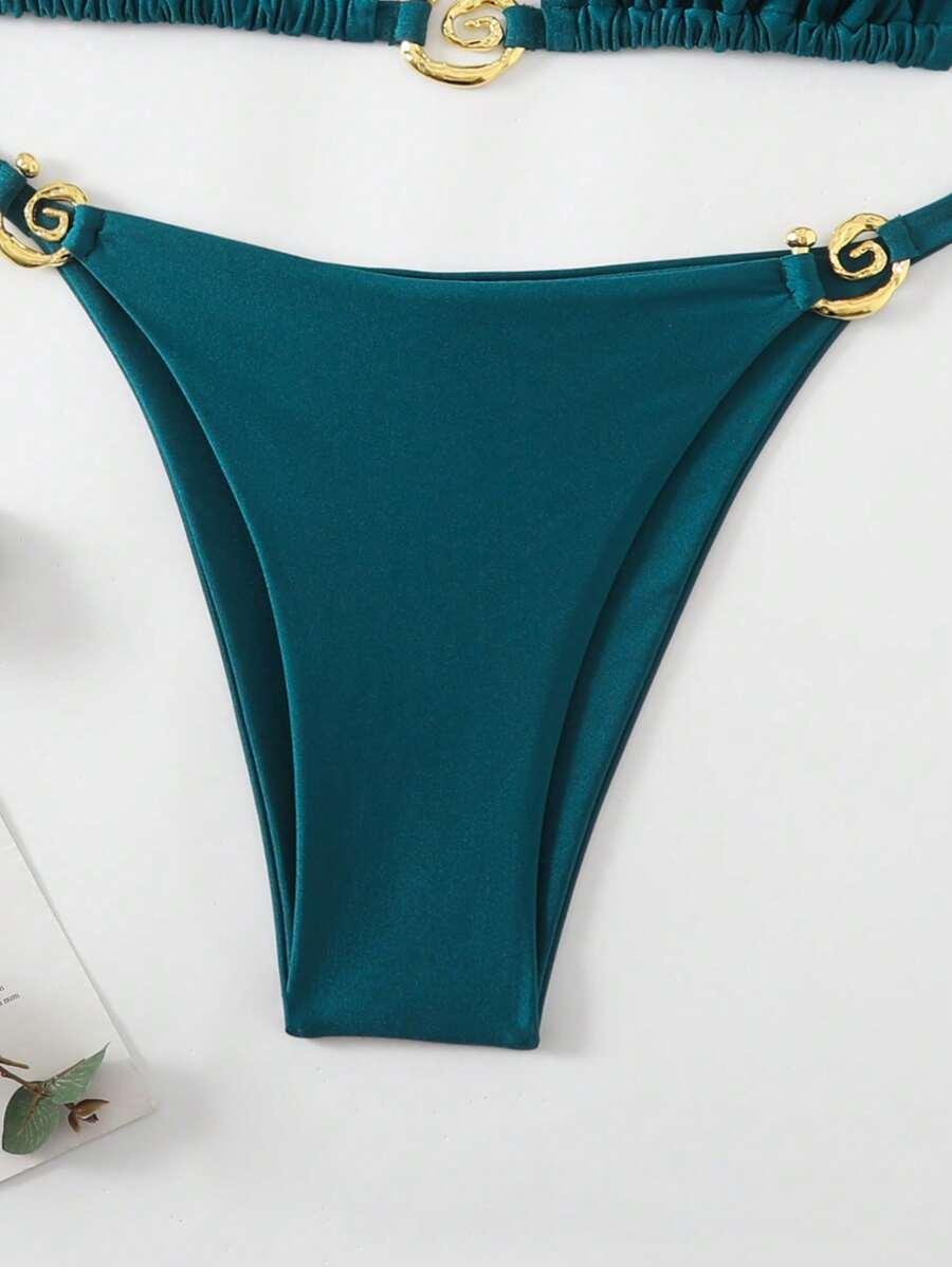 SHEIN DWUCZĘŚCIOWY STRÓJ KĄPIELOWY S09__XXL