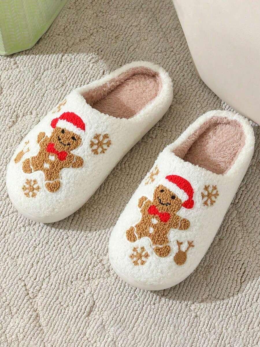 SHEIN KAPCIE Z MOTYWEM ŚWIĄTECZNYM BDD__38-39
