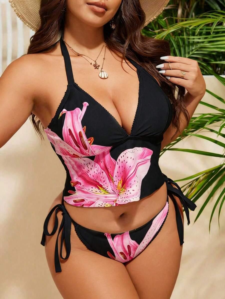 SHEIN DWUCZĘŚCIOWY STRÓJ KĄPIELOWY S09__48
