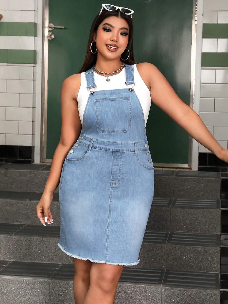 SHEIN JEANSOWA SUKIENKA SZELKI S06__48