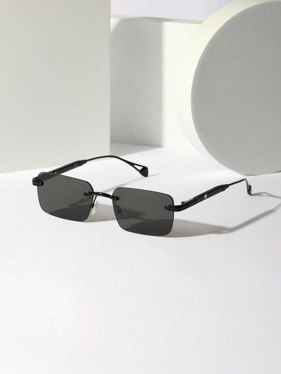 SHEIN CZARNE OKULARY PRZECIWSŁONECZNE S07