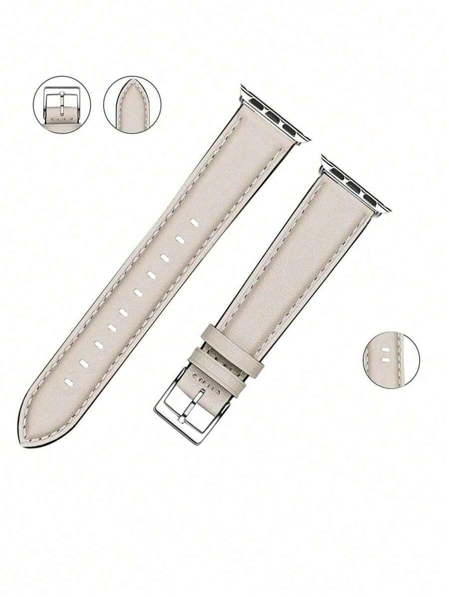 SHEIN BEŻOWY PASEK DO ZEGARKA APPLE WATCH S07__38/40/41