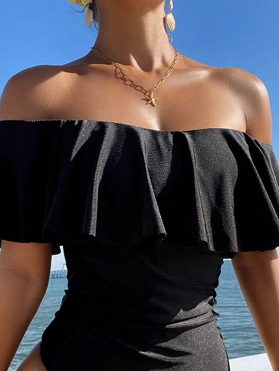 SHEIN JEDNOCZĘŚCIOWY STRÓJ KĄPIELOWY S09__XL