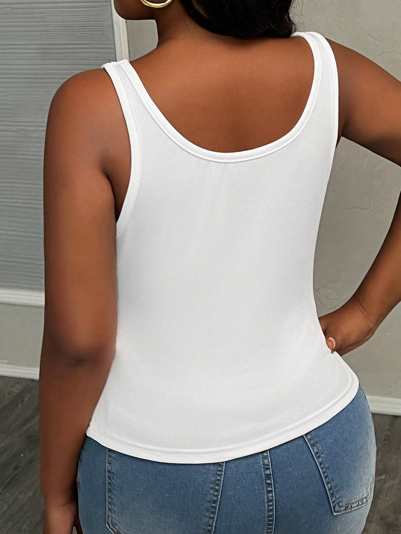 SHEIN BIAŁY TOP PRĄŻEK S06__50