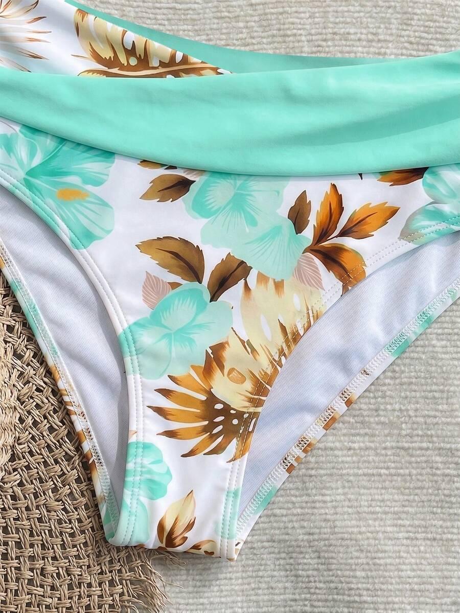 SHEIN DWUCZĘŚCIOWY STRÓJ KĄPIELOWY S09__XXL