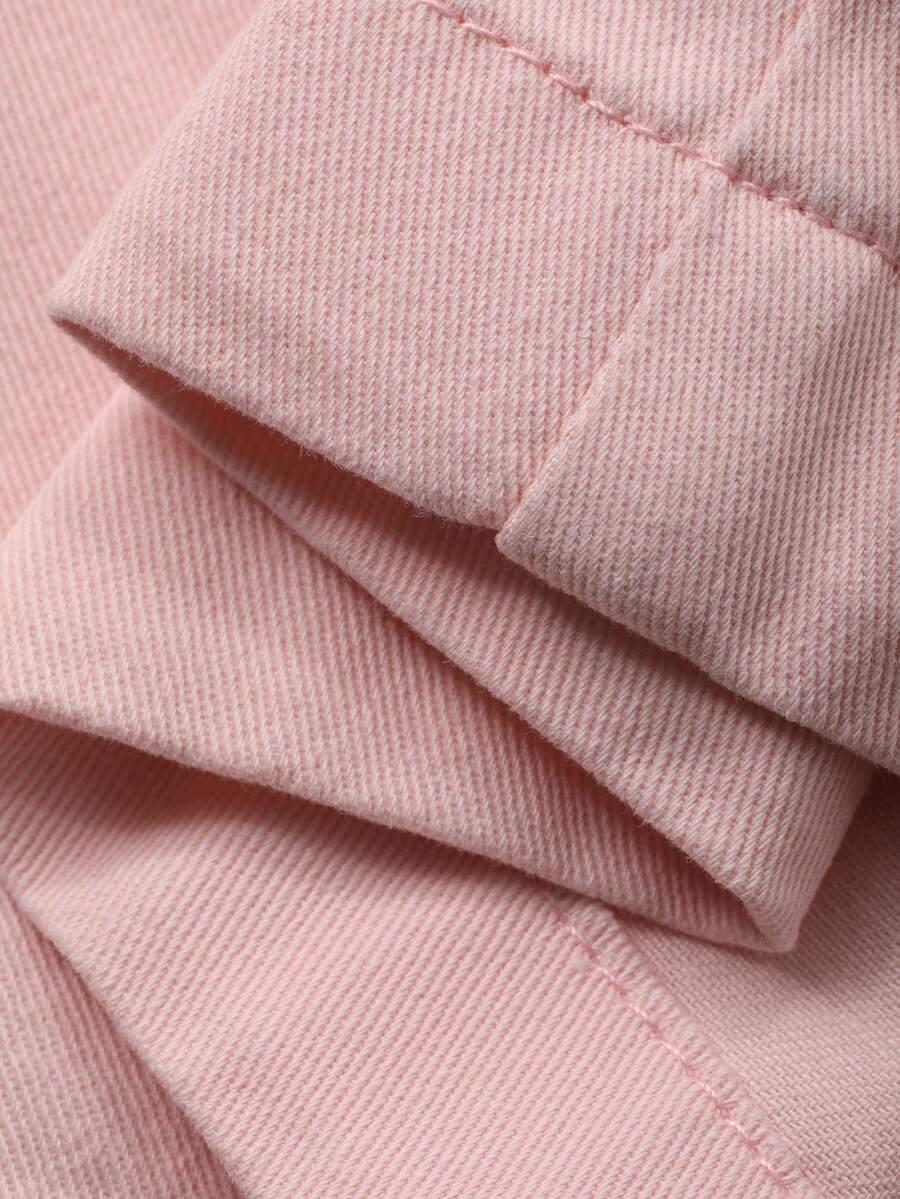 DAZY RÓŻOWY KOMPLET JEANS S06__L