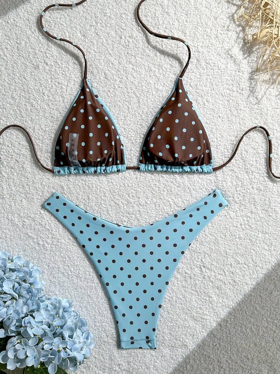 SHEIN DWUCZĘŚCIOWY STRÓJ KĄPIELOWY S09__XXS