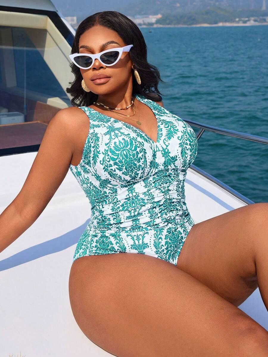 SHEIN JEDNOCZĘŚCIOWY STRÓJ KĄPIELOWY S09__46
