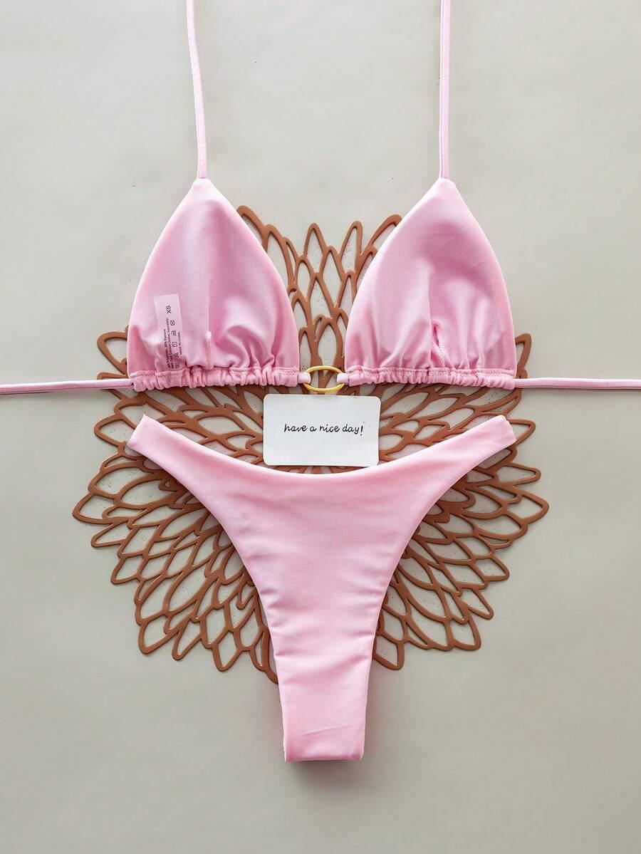 SHEIN DWUCZĘŚCIOWY STRÓJ KĄPIELOWY S06__S
