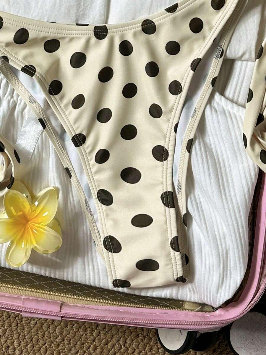 SHEIN DWUCZĘŚCIOWY STRÓJ KĄPIELOWY S09__L