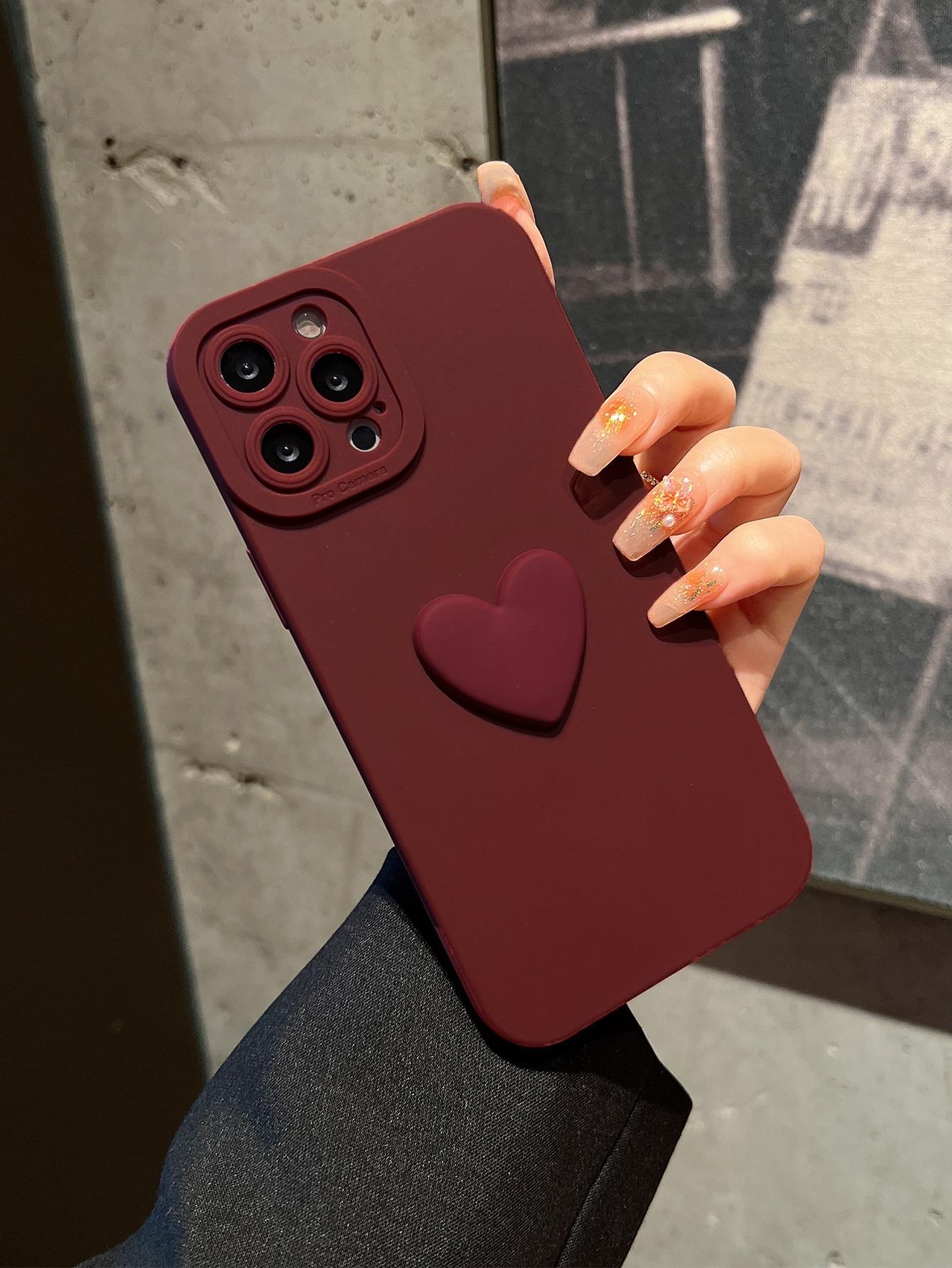 SHEIN BORDOWE ETUI NA TELEFON SERCE IPHONE 11 PRO S07__