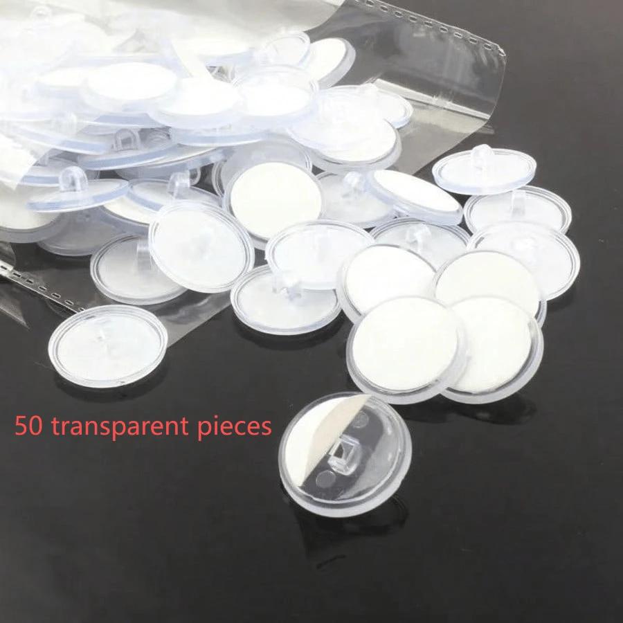 SHEIN SAMOPRZYLEPNE HACZYKI ŚCIENNE 50-PACK S07