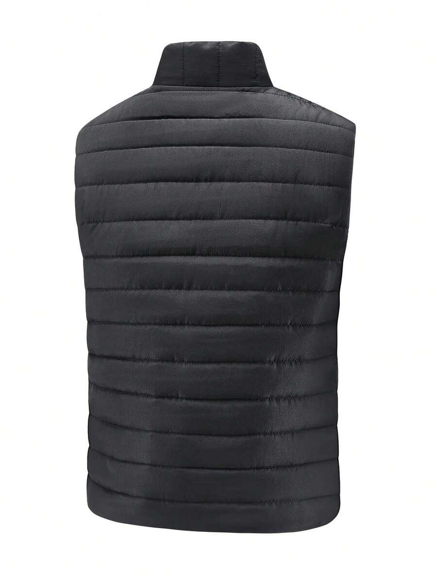 SHEIN CZARNA PIKOWANA KAMIZELKA W01__3XL