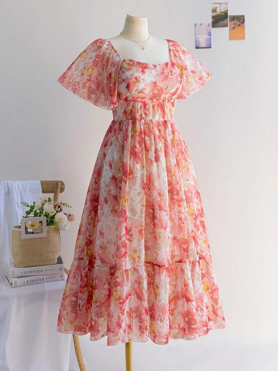 SHEIN SUKIENKA KRÓTKI RĘKAW S06__46