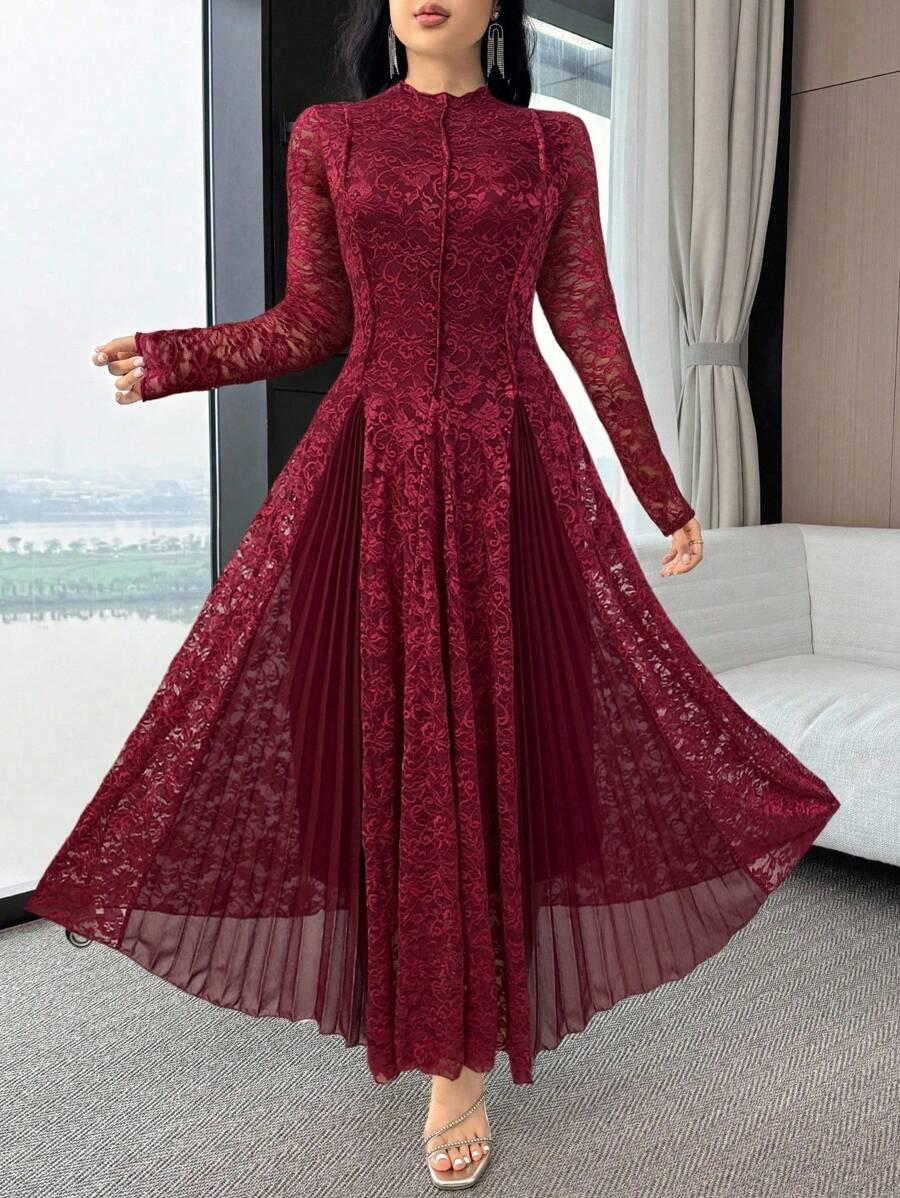 SHEIN CZERWONA MAXI SUKIENKA S06__XL