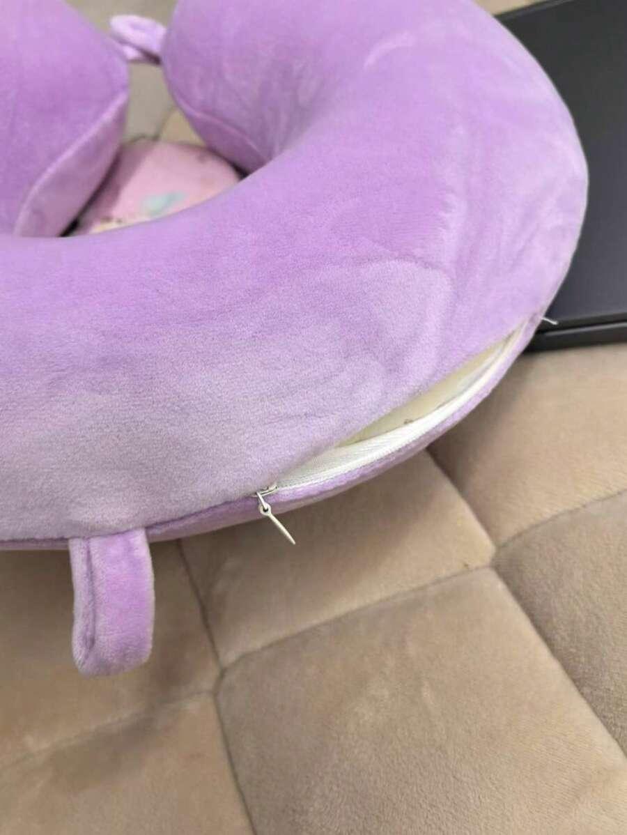 SHEIN FIOLETOWA PODRÓŻNA PODUSZKA S07