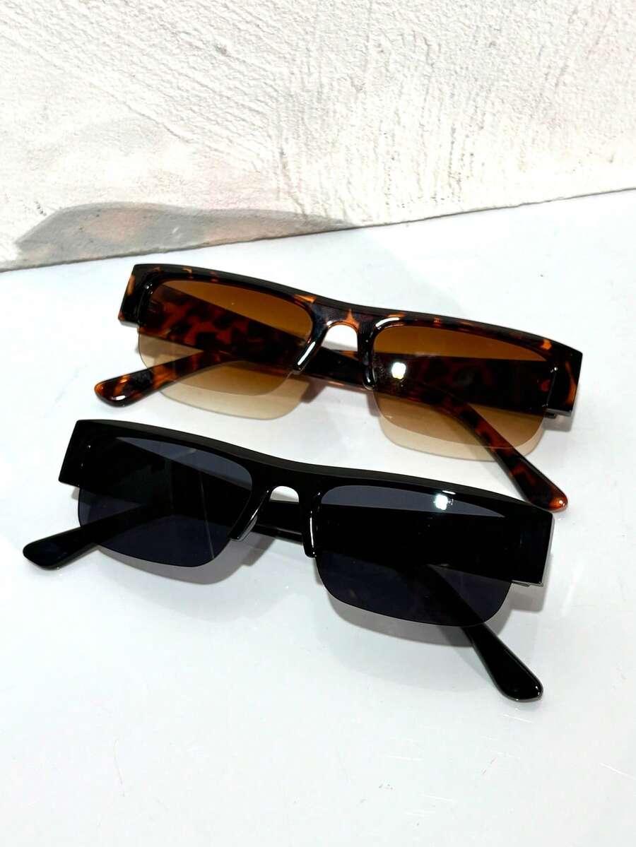 SHEIN OKULARY PRZECIWSŁONECZNE ANIMAL PRINT S07