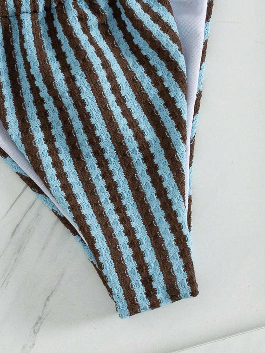 SHEIN DWUCZĘŚCIOWY STRÓJ KĄPIELOWY S09__XS