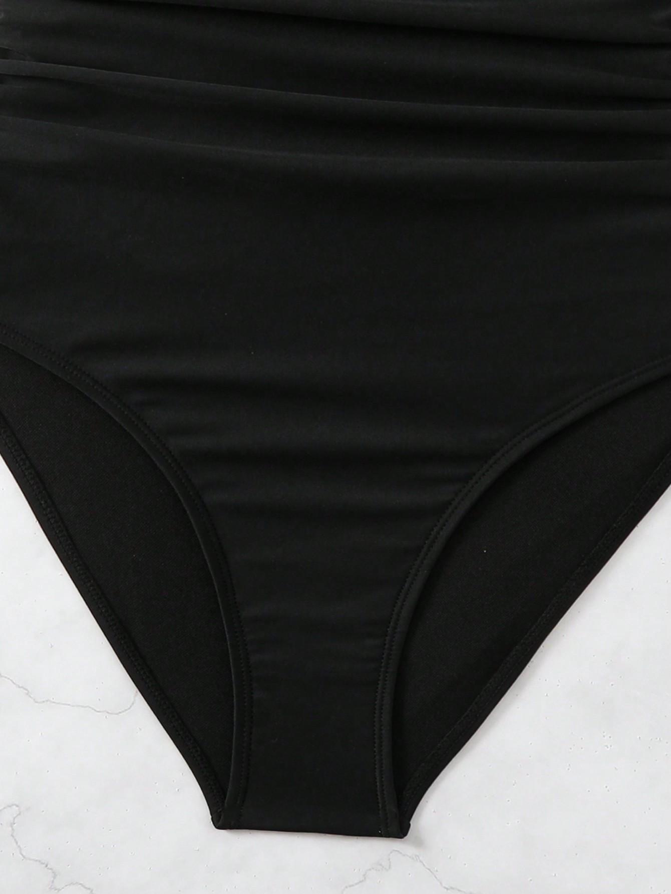 SHEIN JEDNOCZĘŚCIOWY KOSTIUM KĄPIELOWY S09__S