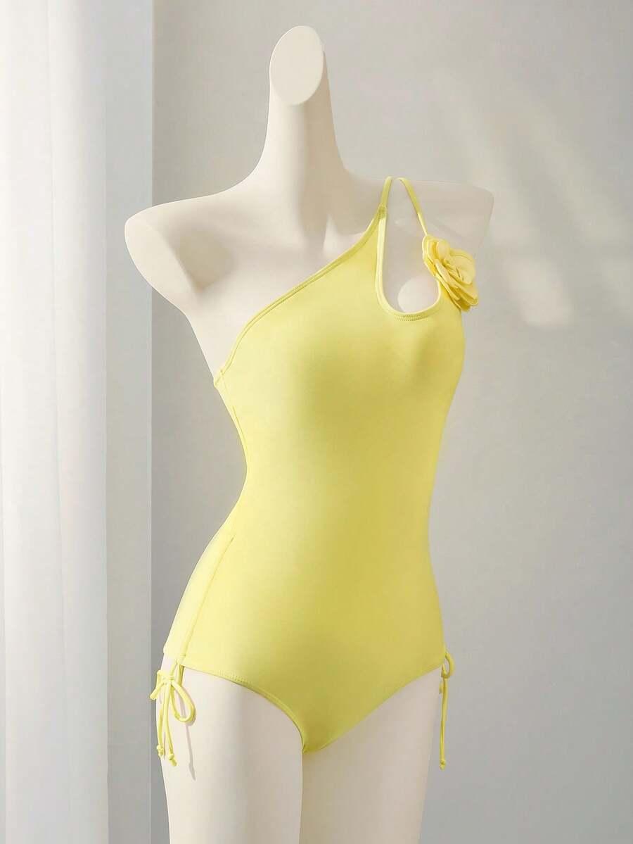 SHEIN JEDNOCZĘŚCIOWY STRÓJ KĄPIELOWY S09__S