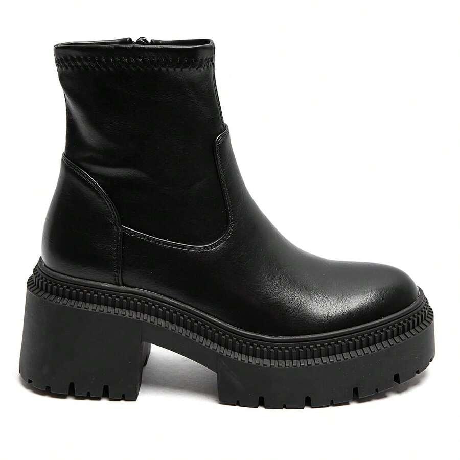 SHEIN CZARNE BOTKI ZAMEK W01__41